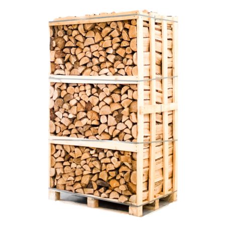 Brennholz Eiche kammergetrocknet 25 cm – Palette 850 kg