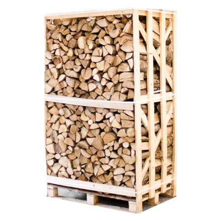 Brennholz Esche kammergetrocknet 25 cm – Palette 800 kg