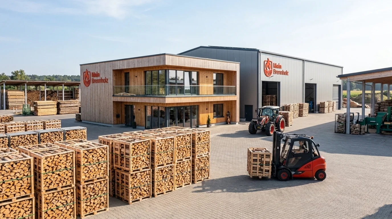 Brennholz, Pellets und Briketts von Main Brennholz